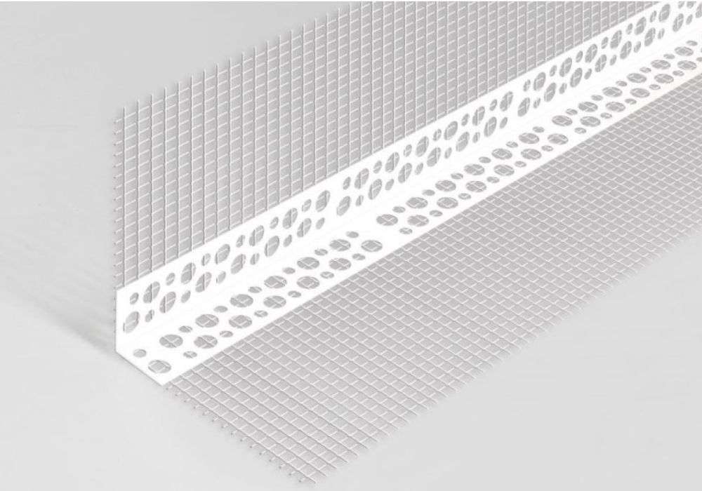 Угол штукатурный с сеткой 100х150мм 3,0м (25 шт)