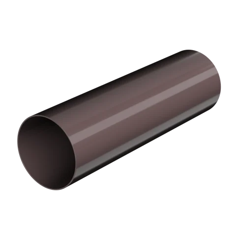 ТН ОПТИМА труба 3м (D120/80), темно-коричневый (5)